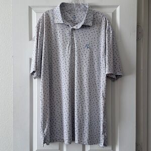 Rhoback Short Sleeve Performance Polo Beach Dog Size XL